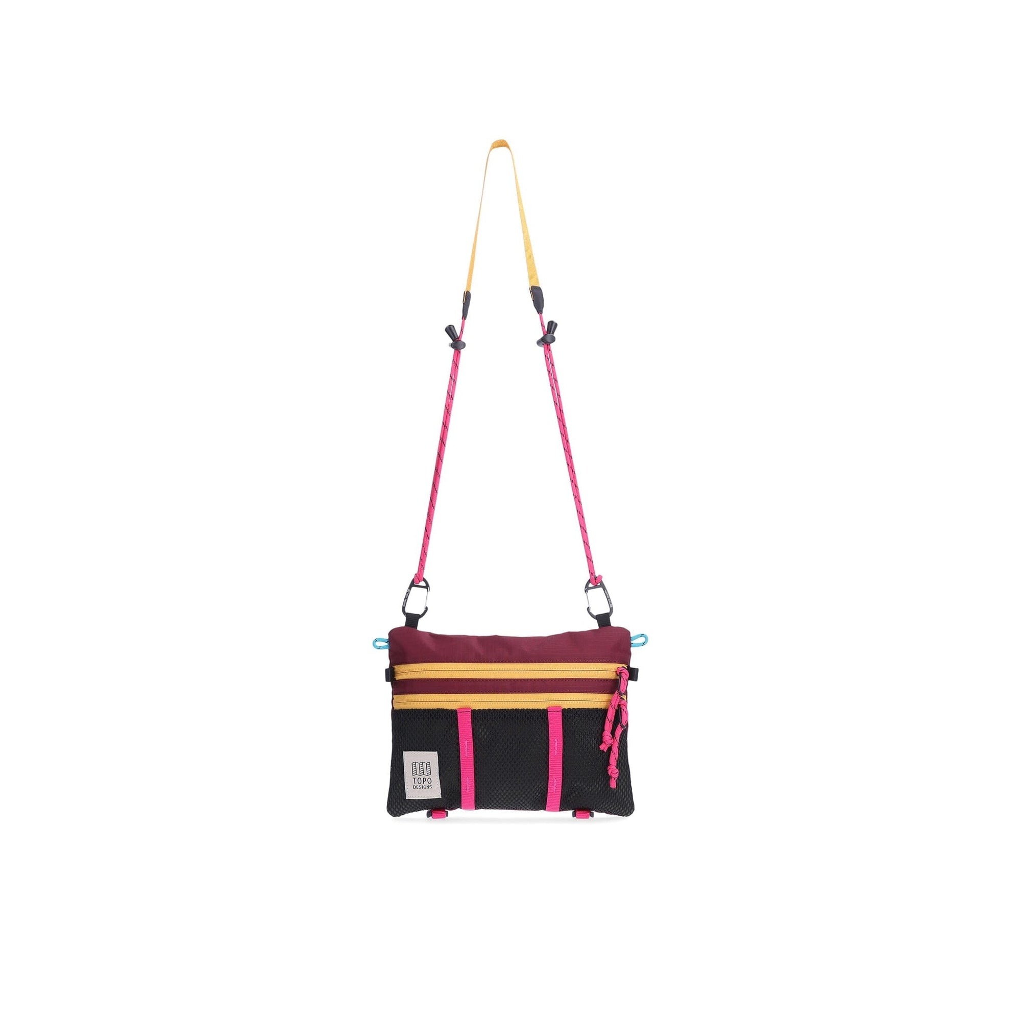 Topo Designs Mountain Accessory Shoulder Bag Olive/Burgundy bags Topo Designs 