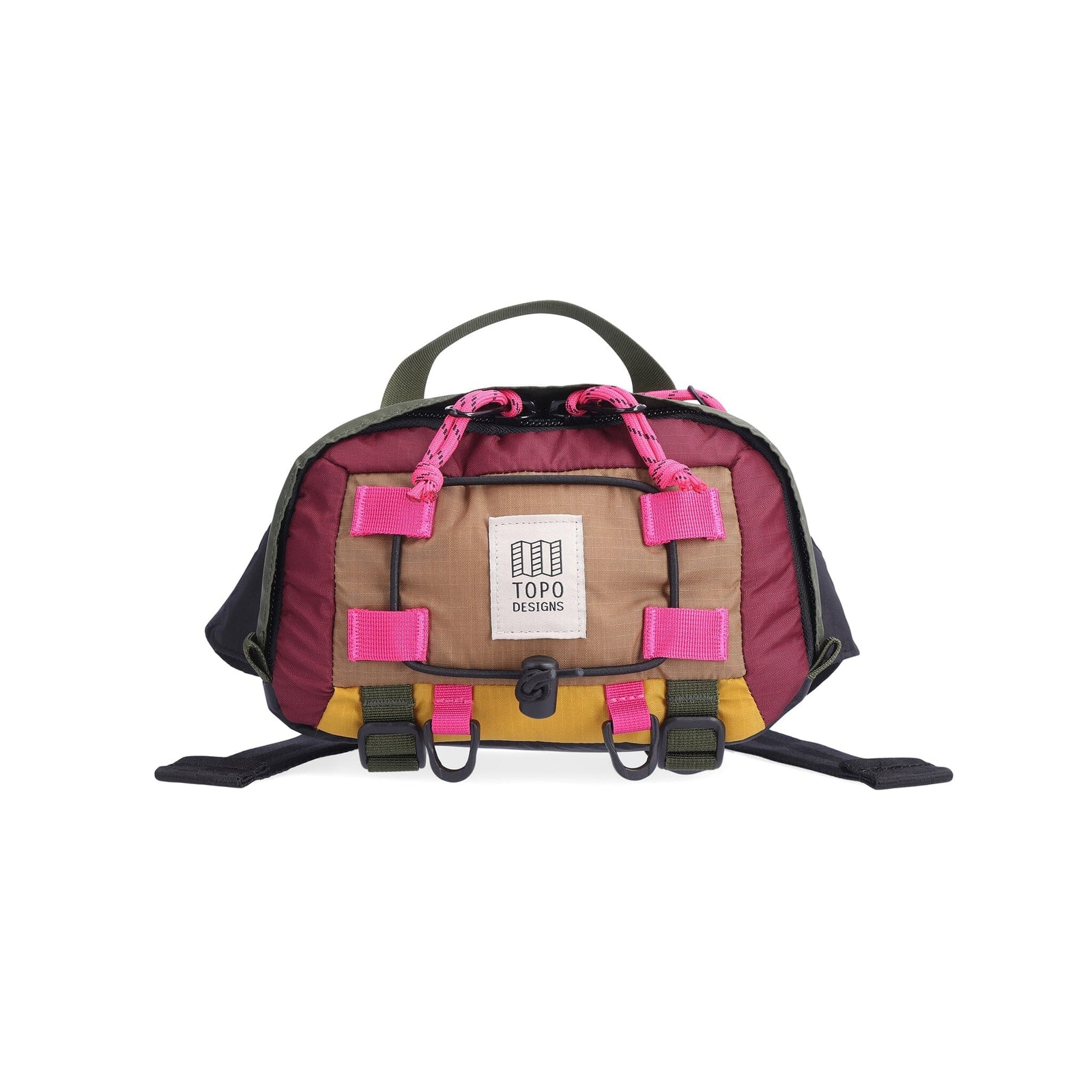 Topo Designs Mountain Hip Pack Botanic Green/Grape bags Topo Designs 