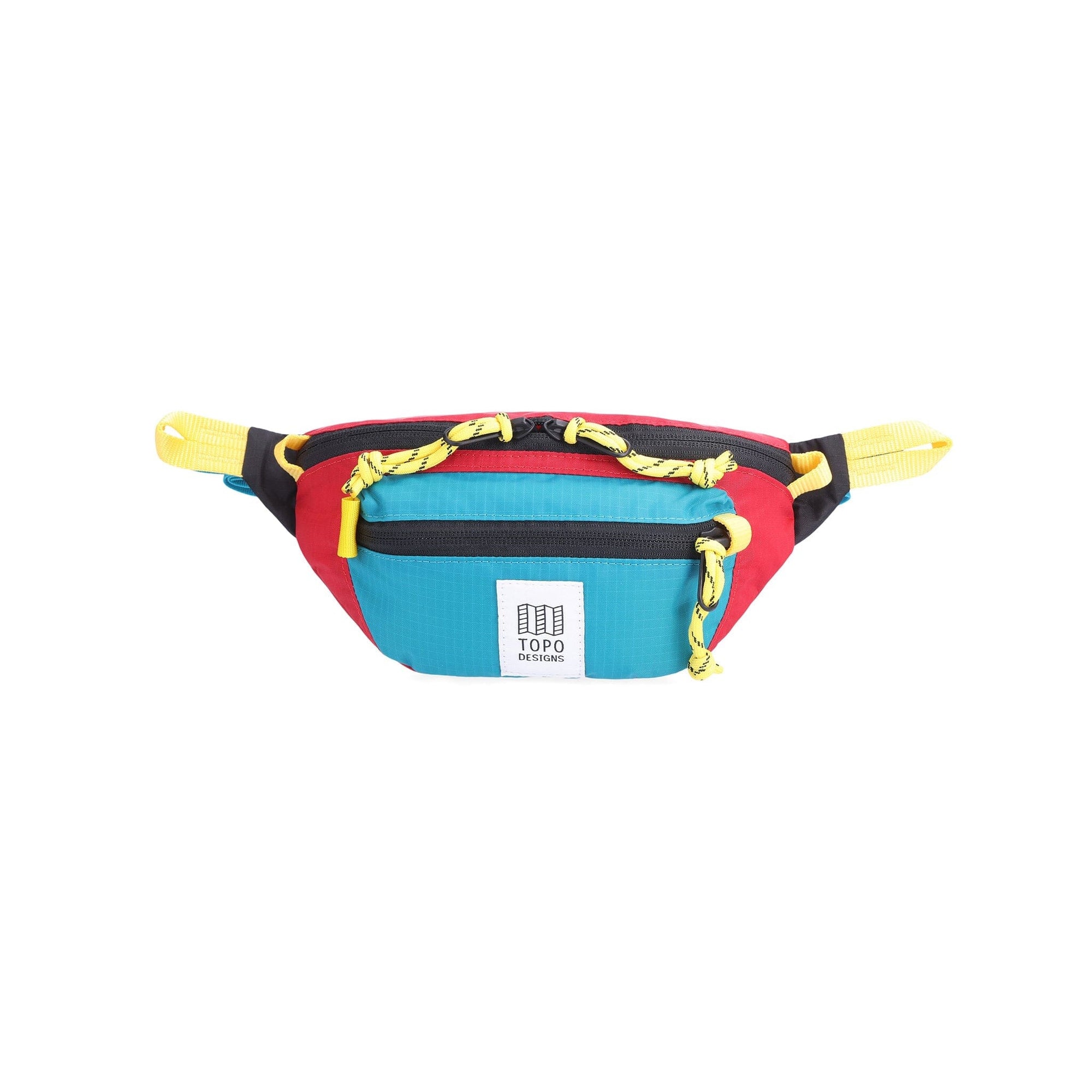 Topo Designs Mountain Waist Pack Red/Turquoise bags Topo Designs 
