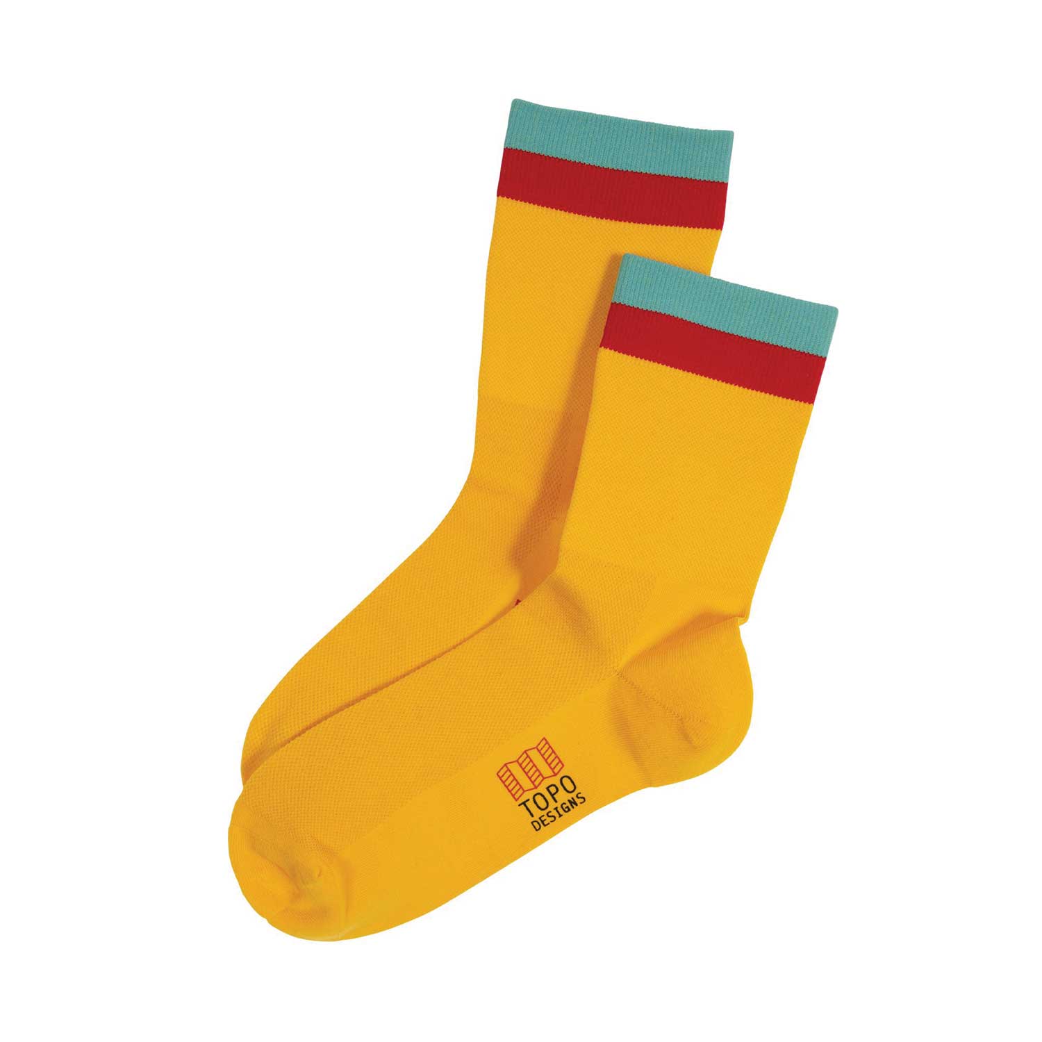 Topo Designs Sport Sock Yellow S/M socks Topo Designs 