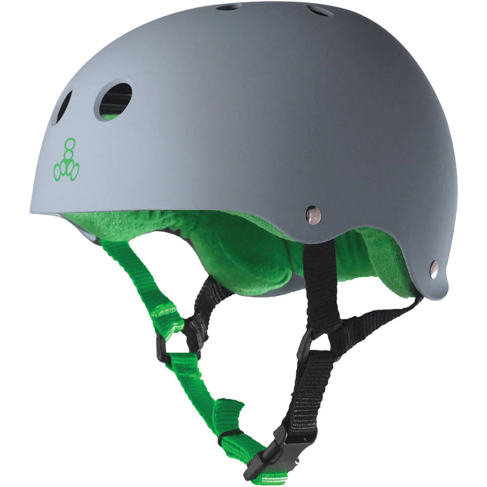 Triple 8 Sweatsaver Helmet Carbon Matte safety gear Triple 8 