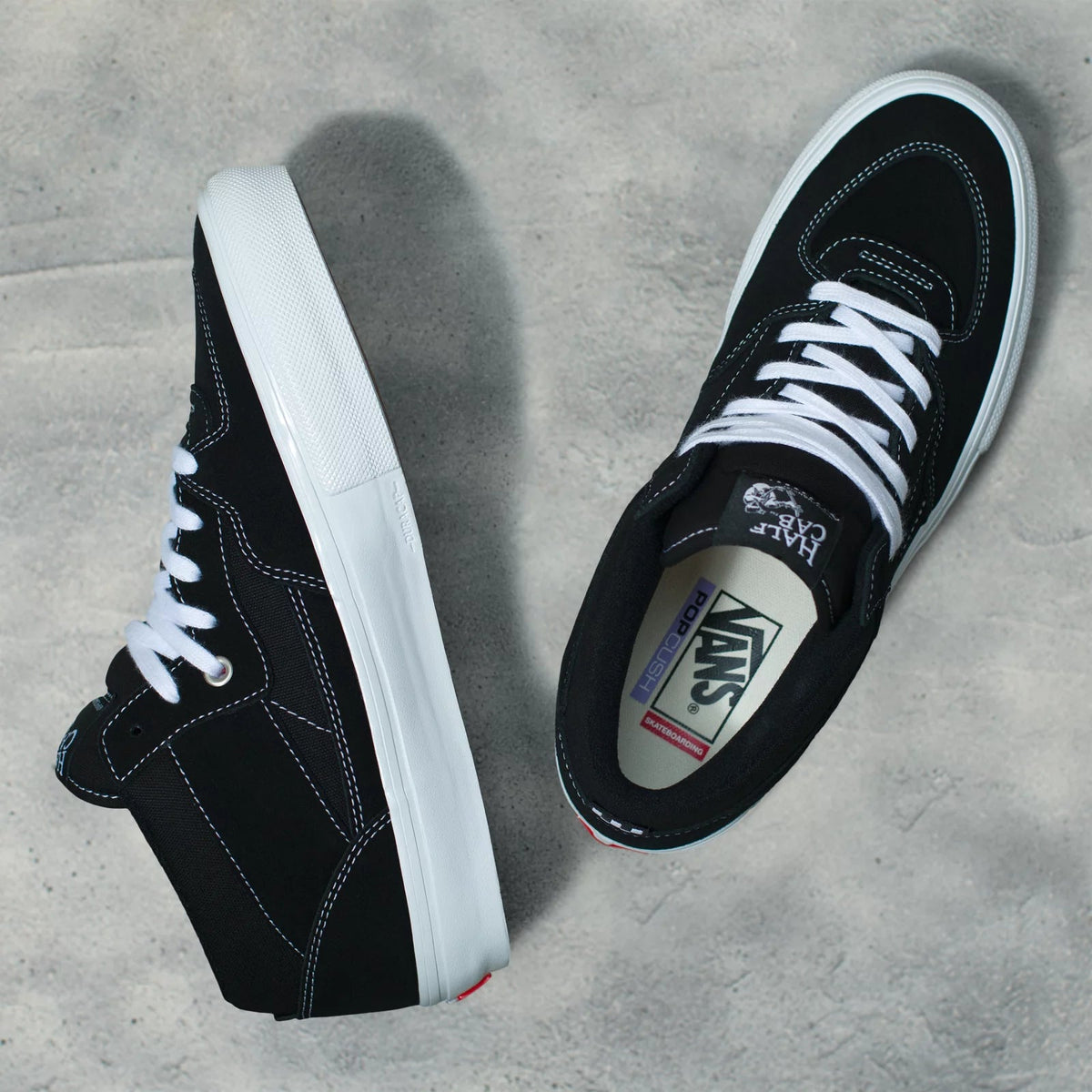 Vans Skate Half Cab Black/White footwear Vans 
