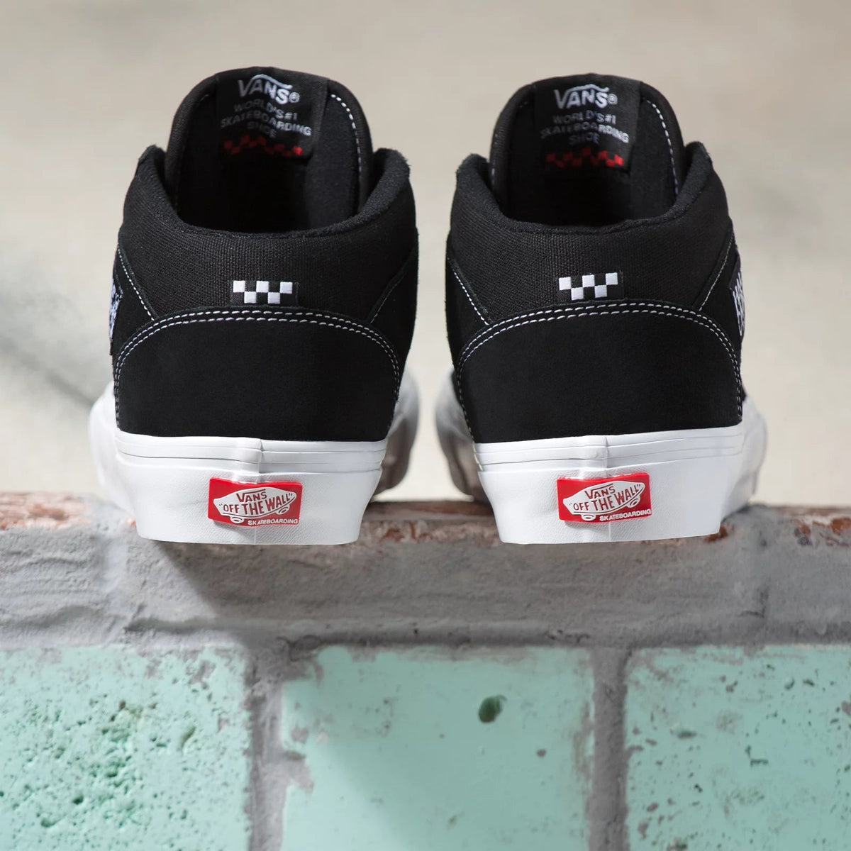 Vans Skate Half Cab Black/White footwear Vans 