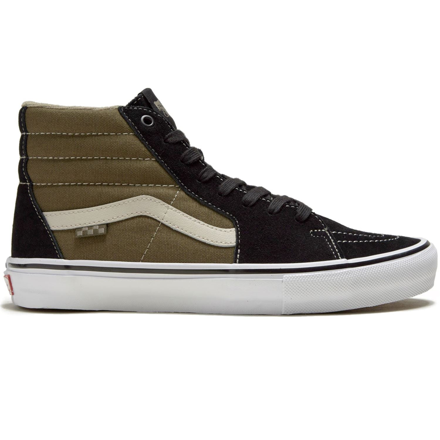 Vans Skate Sk8-Hi Black/Olive footwear Vans 