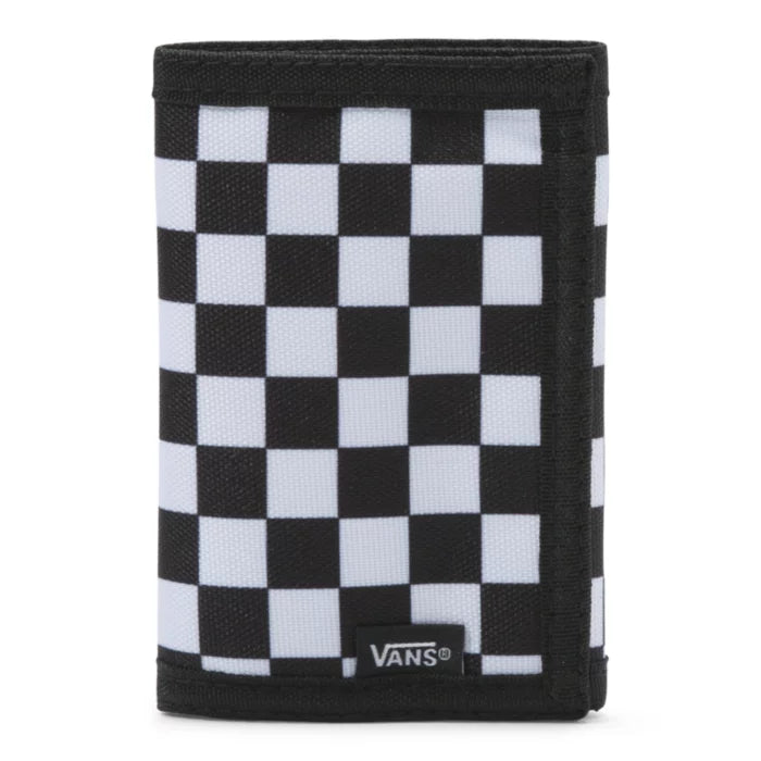Vans Slipped Wallet Black/Checkerboard Wallets & Money Clips Vans 