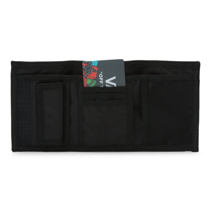 Vans Slipped Wallet Black/Checkerboard Wallets &amp; Money Clips Vans 