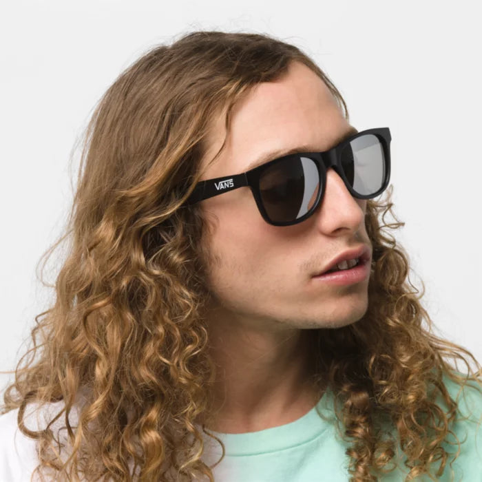 Vans Spicoli 4 Sunglasses Matte Black/Silver Sunglasses Vans 