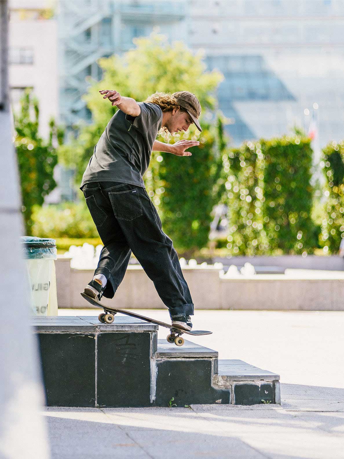 Volcom Billow Denim Pant Black Pants Volcom 