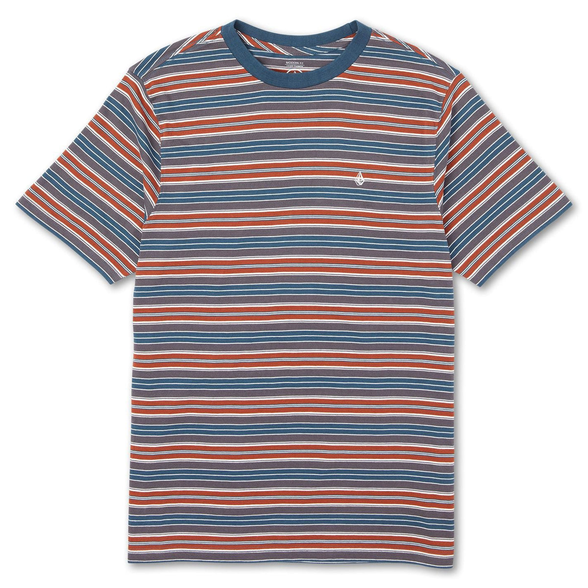 Volcom Sumner Crew Marina Blue tees Volcom 